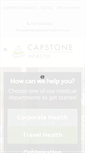 Mobile Screenshot of capstonehealth.com.au